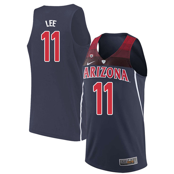 2018 Men #11 Ira Lee Arizona Wildcats College Basketball Jerseys Sale-Navy